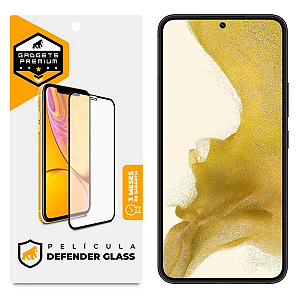 Película para Samsung Galaxy S22 - Defender Glass Preta - Gshield