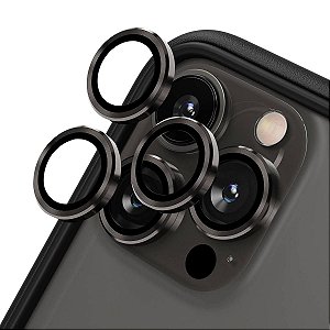 Película para lente de Câmera iPhone 12 Pro Max - Coverage Frame Preta - Gshield