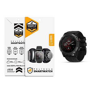 Pelicula para Garmin Fenix 5X Plus Hidrogel HD Gshield Gshield Capas para celular Peliculas Cabos e muito mais