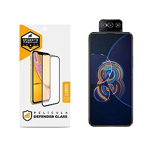 Película para Asus Zenfone 8 Flip - Defender Glass Preta - Gshield