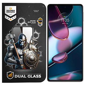 Película para Motorola Edge 30 Pro 5G - Dual Glass Preta - Gshield