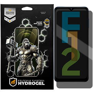 Película para Samsung Galaxy F12 - Privacidade Hydrogel - Gshield