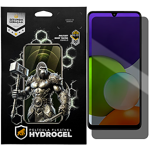 Película para Samsung Galaxy A22 4G - Privacidade Hydrogel - Gshield