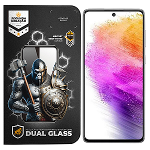 Película para Samsung Galaxy A73 5G - Dual Glass Preta - Gshield