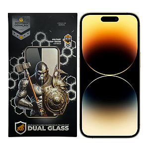 Película para iPhone 14 Pro - Dual Glass Preta - Gshield