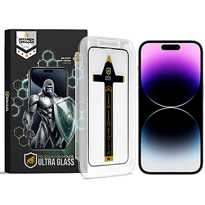 Película para iPhone 14 Pro - Ultra Glass - Preta - Gshield