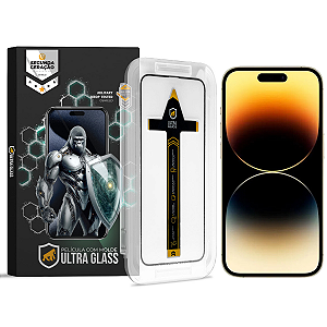 Película para iPhone 14 Pro Max - Ultra Glass - Preta - Gshield