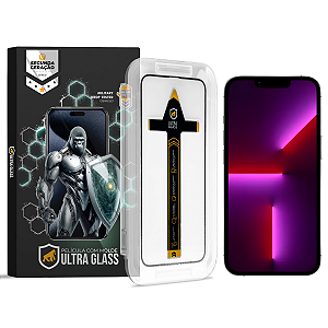 Película para iPhone 13 Pro - Ultra Glass - Preta - Gshield