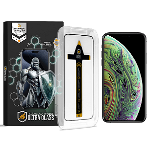 Película para iPhone X / XS - Ultra Glass - Preta - Gshield