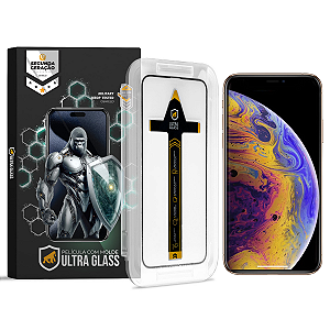 Película para iPhone XS Max - Ultra Glass - Preta - Gshield