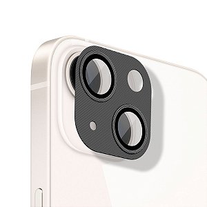 Protetor de Lente de Câmera de Alumínio para iPhone 14 - Preta - Gshield