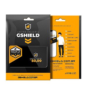 Cartão Presente - R$ 50 - Gshield