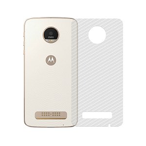 Película para Motorola Moto Z Play - Traseira de Fibra de Carbono - Gshield