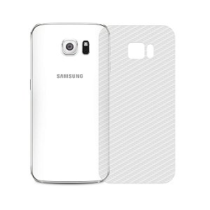 Película Traseira de Fibra de Carbono Transparente para Samsung Galaxy S6 Edge - Gshield