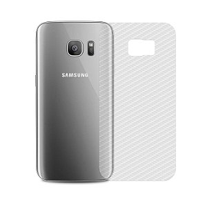 Película para Samsung Galaxy S7 Edge - Traseira de Fibra de Carbono - Gshield