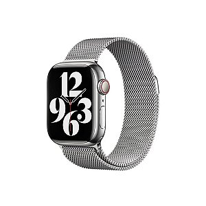Pulseira de Milanese Para Apple Watch 49MM Prata - Gshield