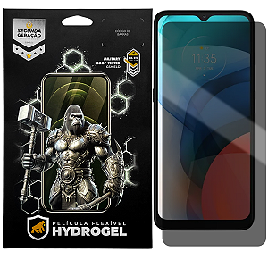 Película para Motorola Moto E7 - Privacidade Hydrogel - Gshield