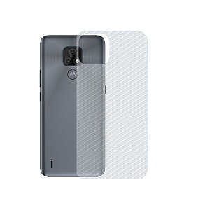 Película para Motorola Moto E7 - Traseira de Fibra de Carbono - Gshield