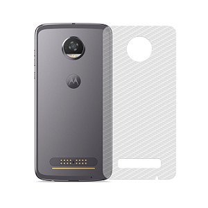 Película para Motorola Moto Z2 Play - Traseira de Fibra de Carbono - Gshield