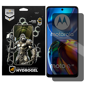 Película para Motorola Moto E32 - Privacidade Hydrogel - Gshield