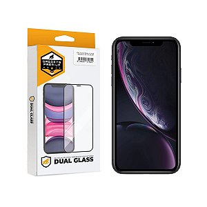 Película para iPhone XR - Dual Glass Preta - Gshield