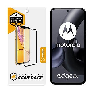 Película para Motorola Edge 30 Neo 5G - Coverage 5D Pro Preta - Gshield