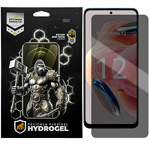 Película para Xiaomi Redmi Note 12 - Privacidade Hydrogel - Gshield