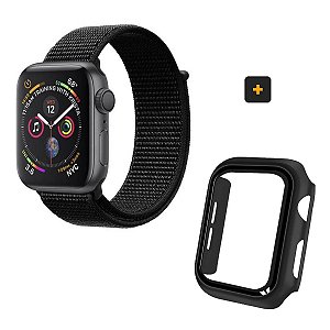 Case para Apple Watch 44MM + Pulseira para Apple Watch Ballistic - Gshield
