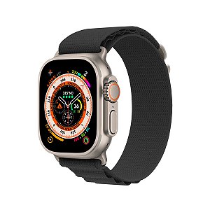 Pulseira Alpina Loop para Apple Watch 38 / 40 / 41MM - Preta -  Gshield