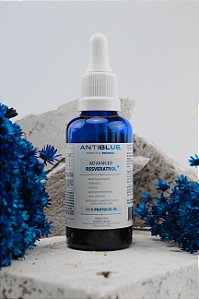 Resveratrol Ácido Hialurônico Suplemento em Gotas - Advanced protocol 30ml - Antiblue