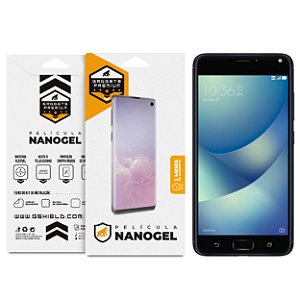 Película Nano Gel Dupla para Asus Zenfone 4 - ZE554KL - Gshield (Cobre toda tela)