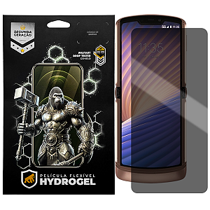 Película para Motorola Razr 5G - Privacidade Hydrogel - Gshield