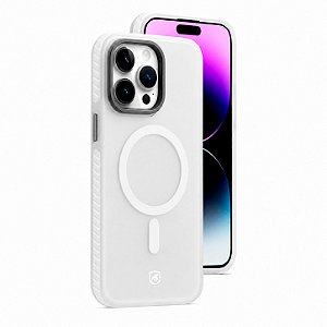 Capa MagSafe Pro para iPhone 14 Pro - Transparente Fosca - Gshield