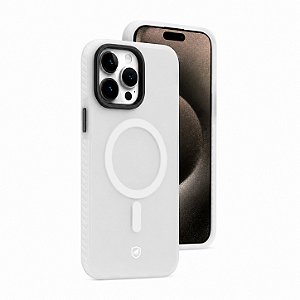 Capa MagSafe Pro para iPhone 15 Pro Max - Transparente Fosca - Gshield