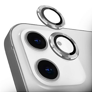Protetor de Lente para iPhone 12 Mini - One Armor - Frame para câmera - Prata - Gshield