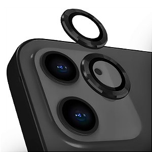Protetor de Lente para iPhone 12 - One Armor - Frame para câmera - Preto - Gshield