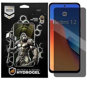 Película para Xiaomi Redmi 12 - Privacidade Hydrogel - Gshield