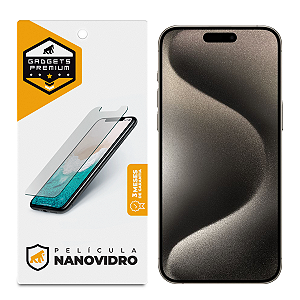 Película para iPhone 15 Pro Max - Nano Vidro - Gshield