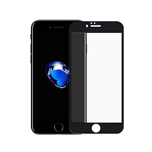 Película Coverage 5D Pro Preta para iPhone 8 - Gshield (Cobre toda tela)