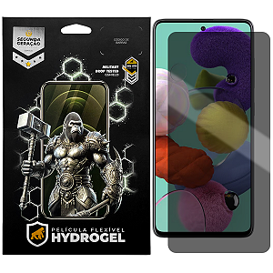 Película para Samsung Galaxy A51 - Privacidade Hydrogel - Gshield