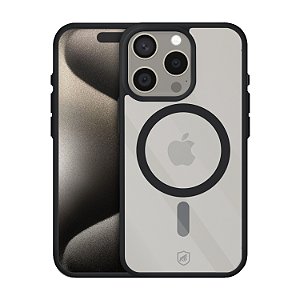 Capa MagSafe para iPhone 15 Pro - Preta - Gshield