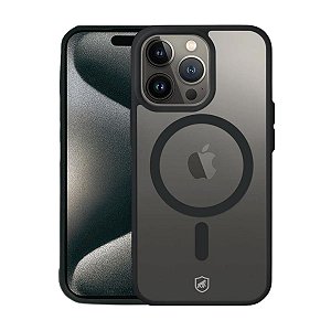 Capa MagSafe para iPhone 15 Pro Max - Preta - Gshield