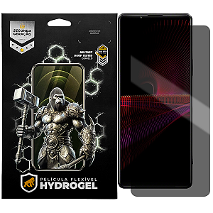 Película para Sony Xperia 1 III - Privacidade Hydrogel - Gshield