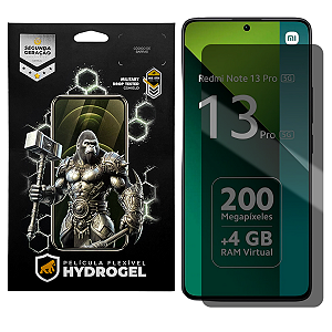 Película para Xiaomi Redmi Note 13 Pro 5G - Privacidade Hydrogel - Gshield