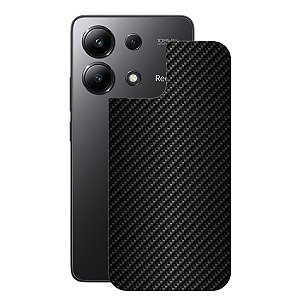 Película para Xiaomi Redmi Note 13 - Traseira de Fibra de Carbono Preta - Gshield