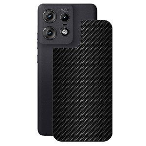 Película para Motorola Moto Edge 50 Pro 5G - Traseira de Fibra de Carbono Preta - Gshield