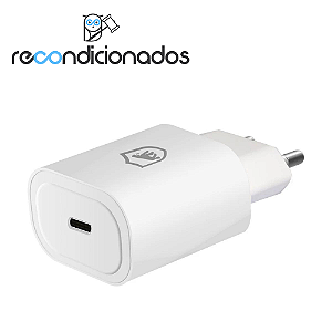 Carregador Turbo Tipo C - QC 3.0 até 25W - Branco (Recondicionado) - Gshield