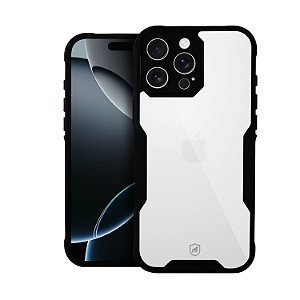 Capa para iPhone 16 Pro Max - Dual Shock Sense Preta - Gshield