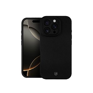Capa para iPhone 16 Pro - Silicon Premium Preta - Gshield