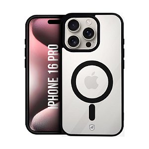 Capa MagSafe para iPhone 16 Pro - Preta - Gshield